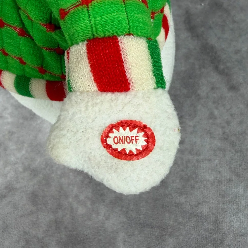 Vtg Kids of America Snowman Animated Plush Dancing Sings Let It Snow Jingle Bell